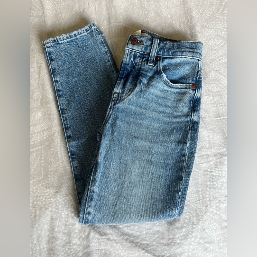 Madewell Petite Perfect Vintage Jean in Banner Wash